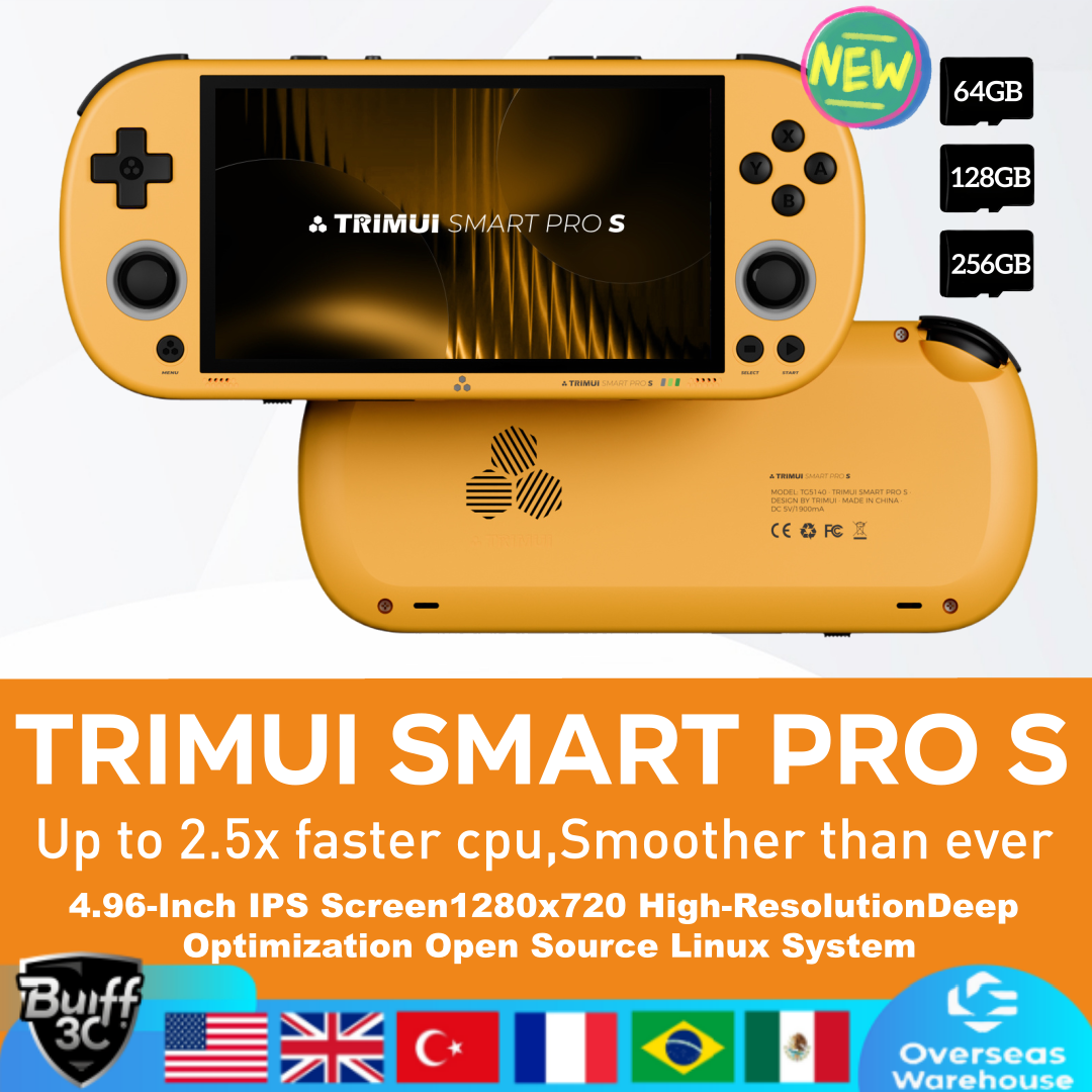 Gaming Console Handheld Android - Trimui Smart Pro S Handheld Game