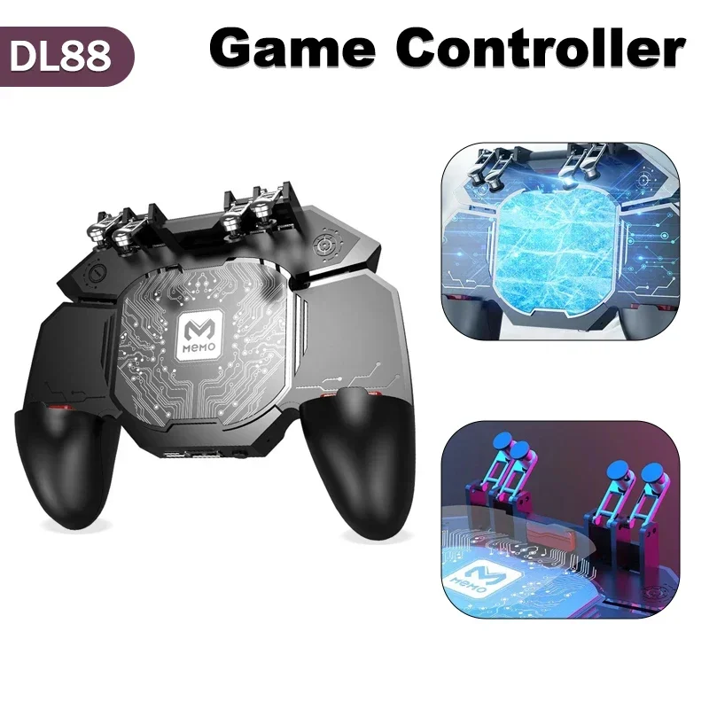 Gaming Console Phone - MEMO DL88 Mobile Phone Cooler Fan
