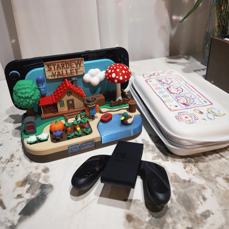 Gaming Console Free - Switch Dock Stardew Valley Farm Theme