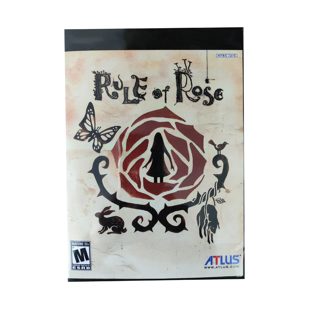 Gaming Console Vintage - PS2 Role of Rose With Manual