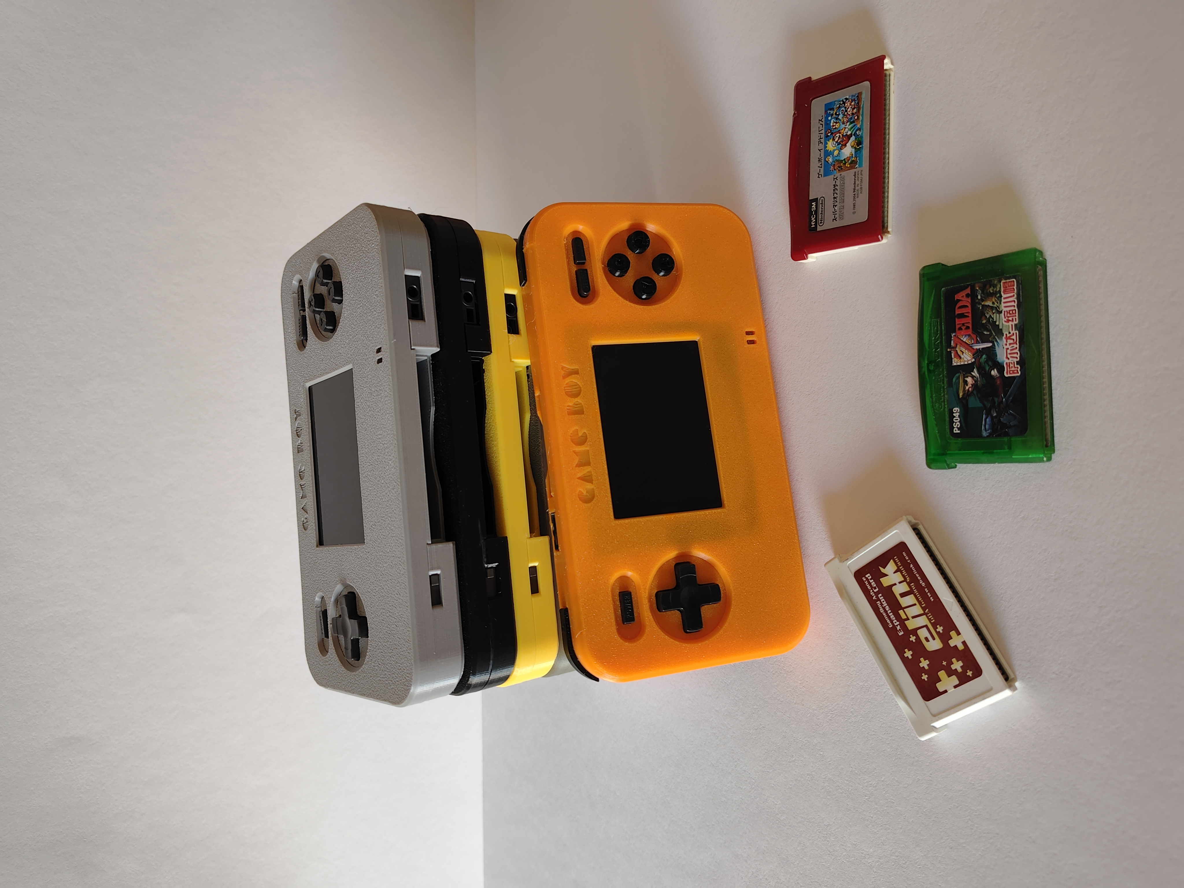 Gaming Console Vintage - Colorful Design NDS To GBA Retro