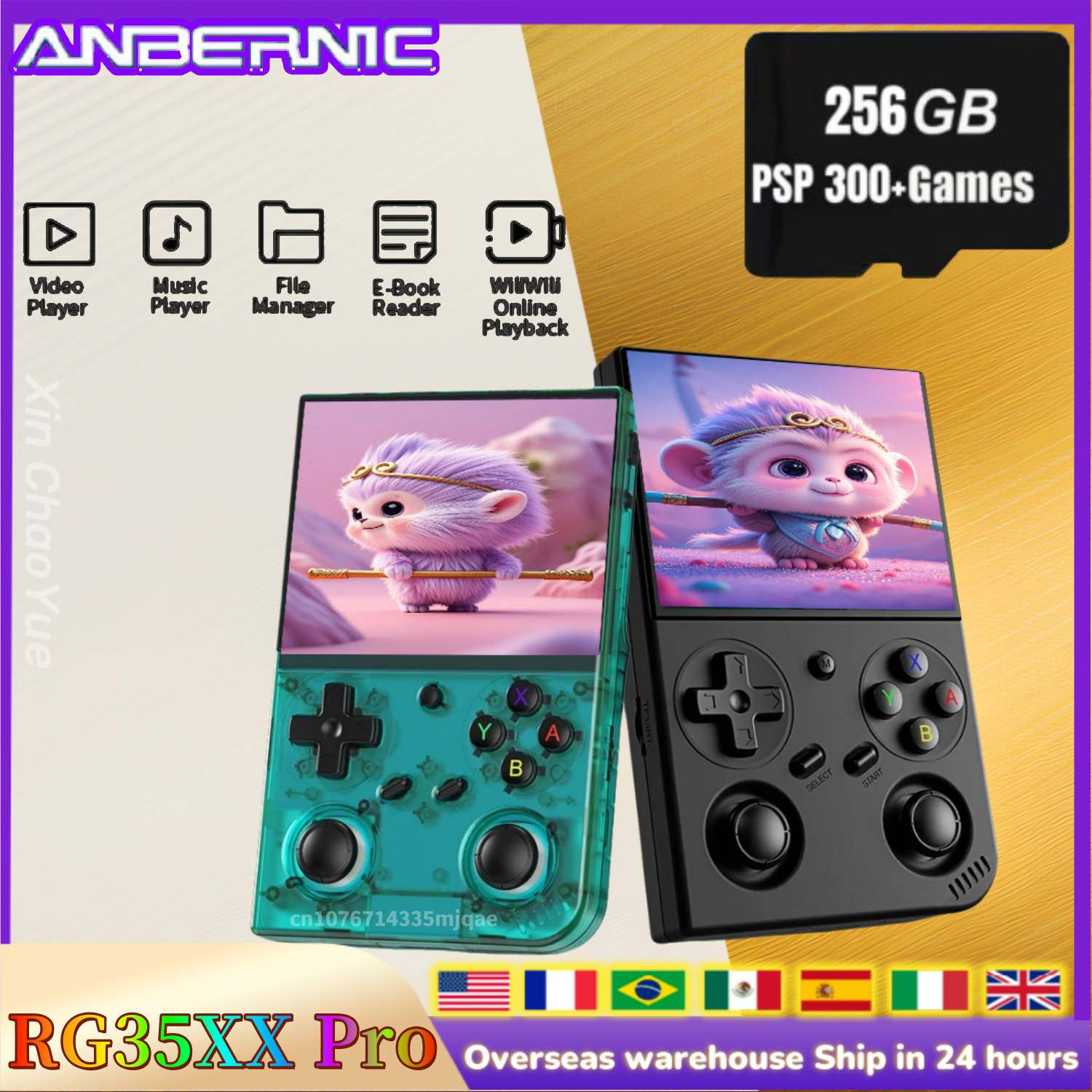 Gaming Console Retro Handheld - Anbernic RG35XX PRO RG 35XXPRO Retro