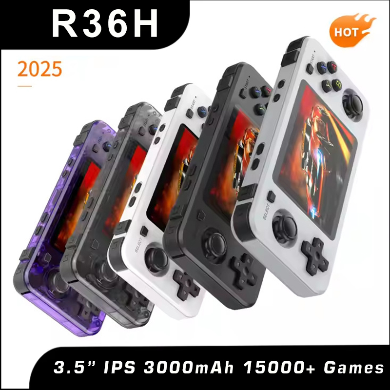 Gaming Console Handheld Android - New R36H Retro Handheld Console Open-Source