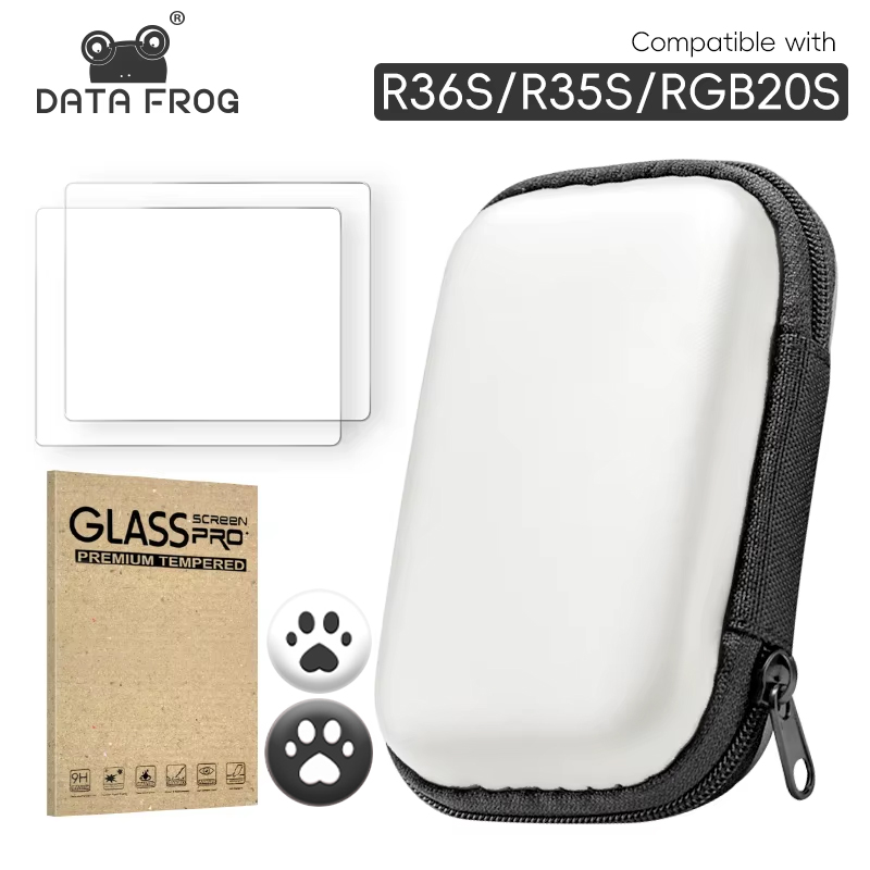 Gaming Console Vintage - DATA FROG Tempered Glass Screen Protector
