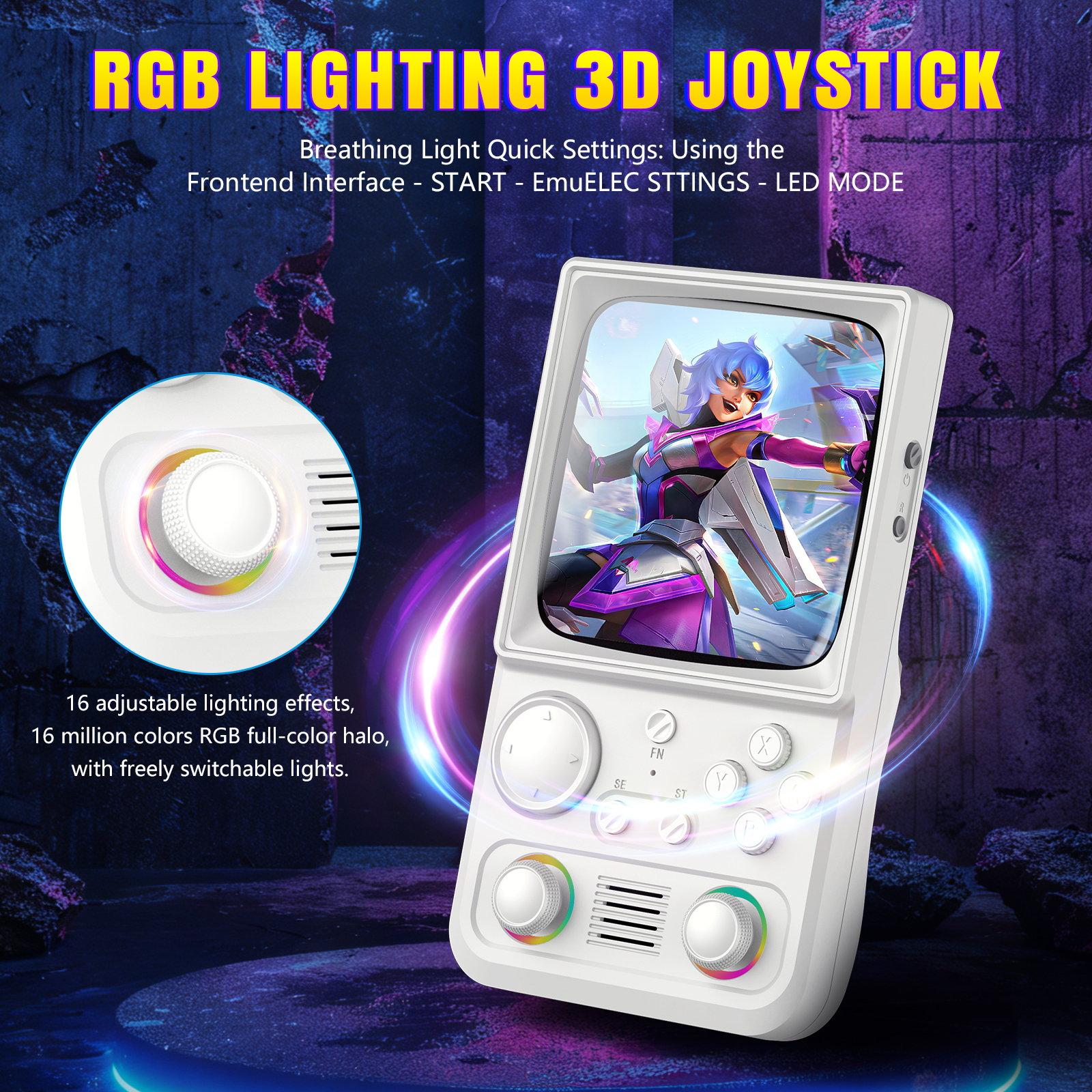 Gaming Console Handheld Android - R36T MAX Retro Handheld Game Console
