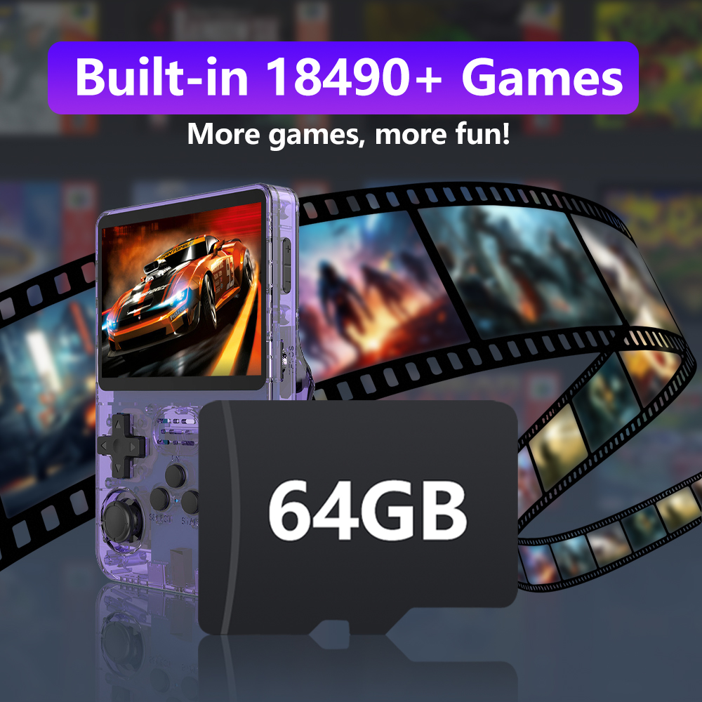 64GB Game Card for R36S Retro  - Gaming Console Psp incelemesi ve fiyatı