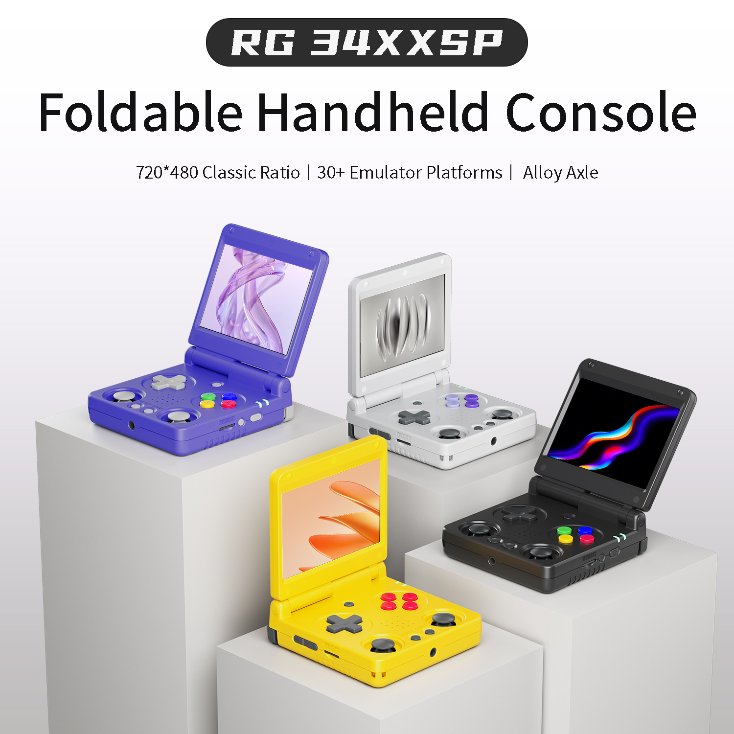 Anbernic RG34XXSP RG35XXSP Fli - Gaming Console Retro Handheld incelemesi ve fiyatı