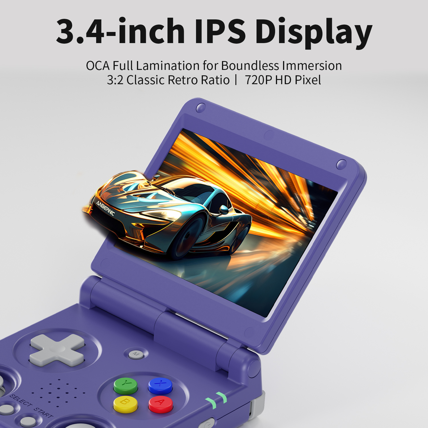 Anbernic RG34XXSP RG35XXSP Fli - Gaming Console Retro Handheld incelemesi ve fiyatı