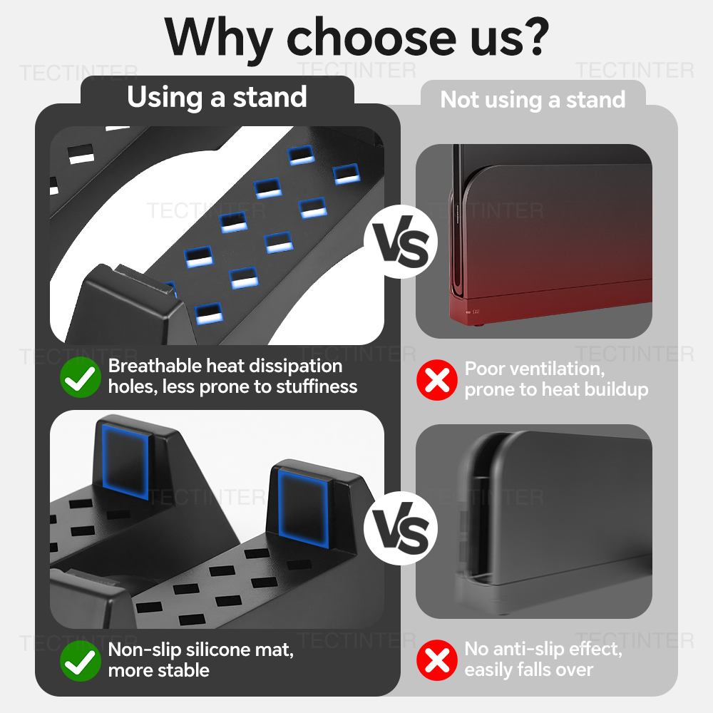 2PCS Cooling Holder Bracket Fo - Gaming Console Table incelemesi ve fiyatı