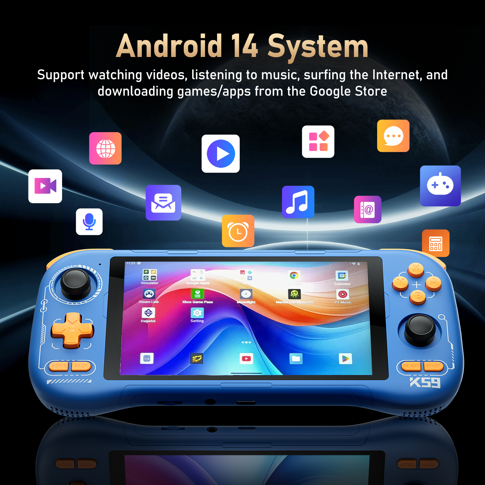 K59 Pro Android 14 Handheld Ga - Gaming Console Retro Handheld incelemesi ve fiyatı
