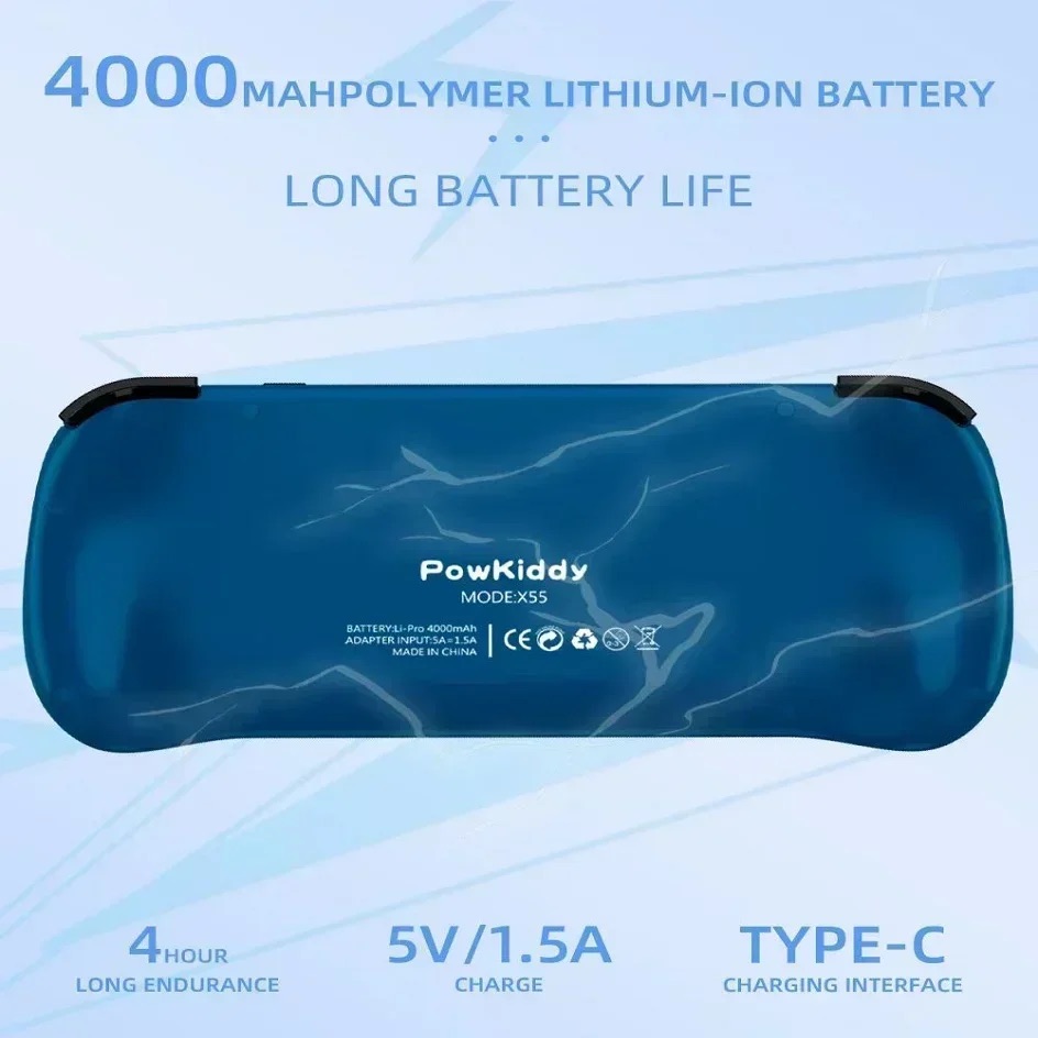 POWKIDDY X55 Handheld Game Con - Gaming Console Handheld Android incelemesi ve fiyatı