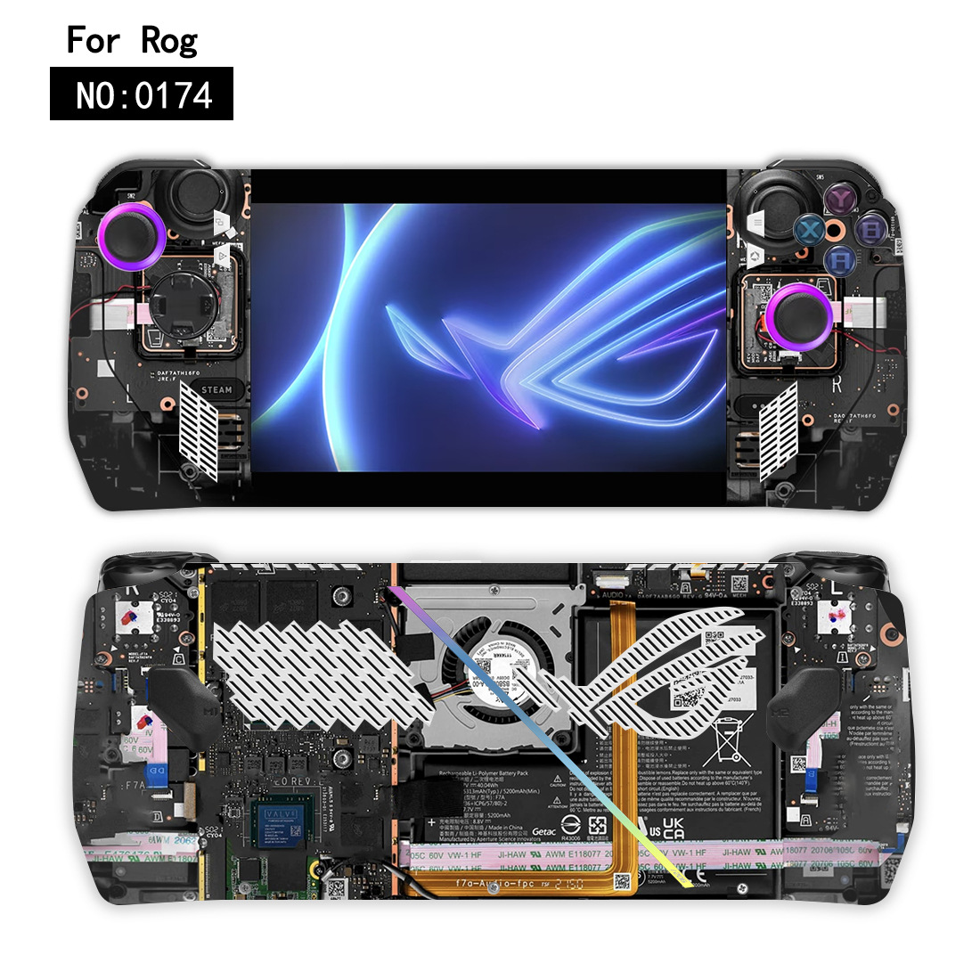 New Stickers Cover Case For As - Gaming Console New incelemesi ve fiyatı