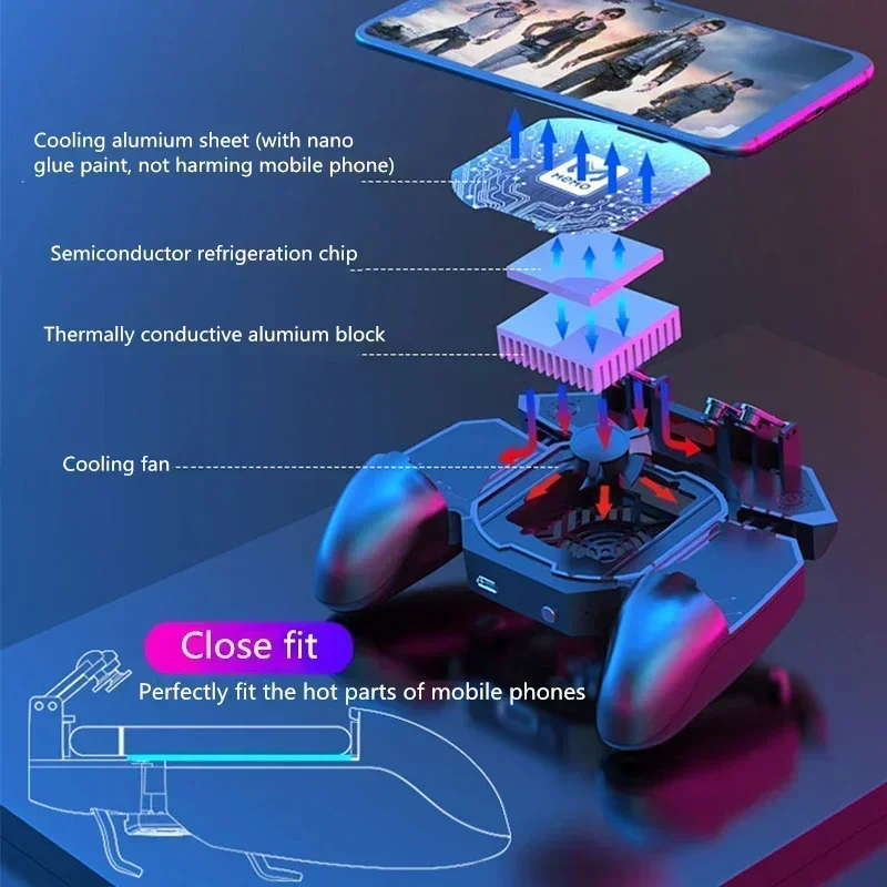 MEMO DL88 Mobile Phone Cooler  - Gaming Console Phone incelemesi ve fiyatı