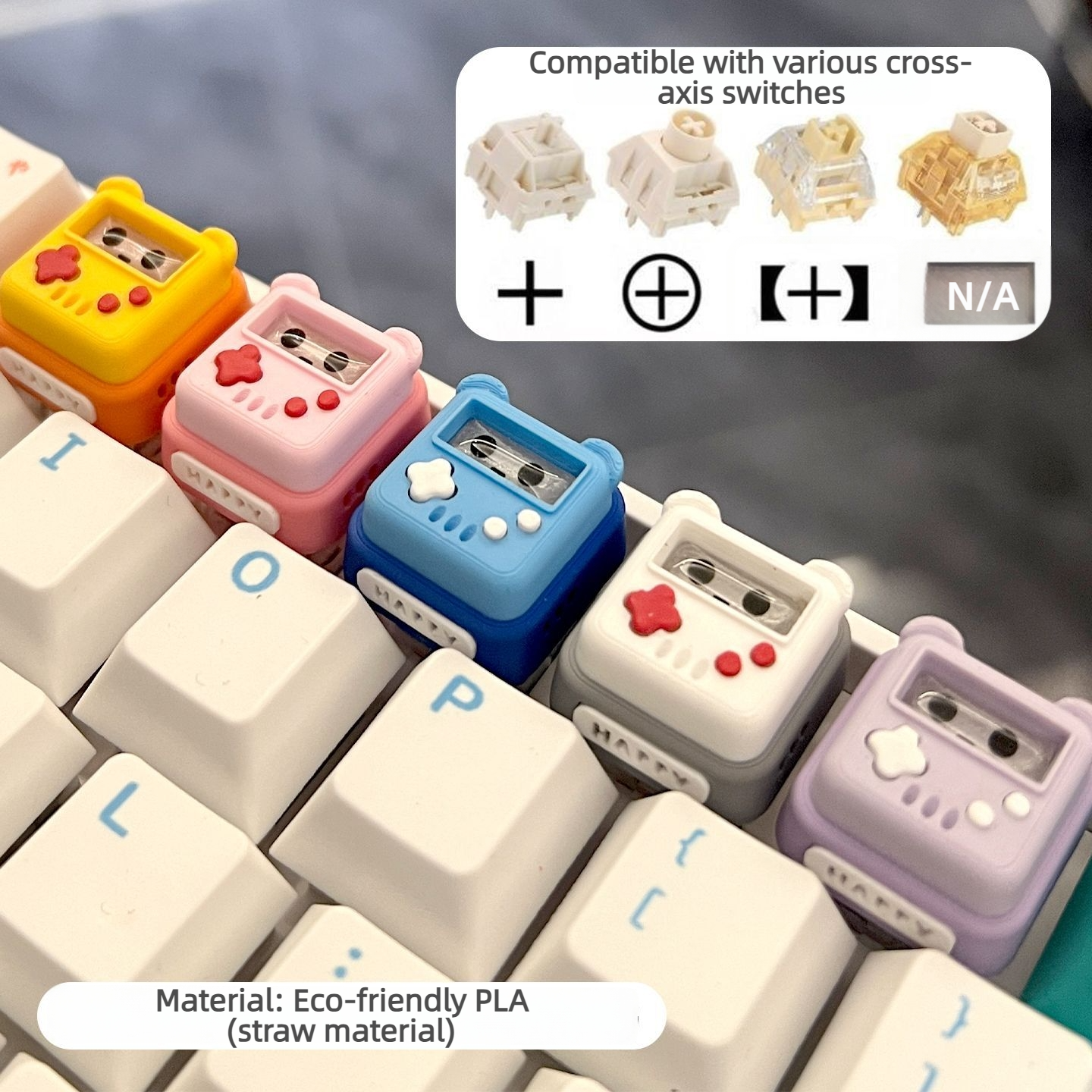 1-5PCS NEW Keycaps Arcade Orig - Gaming Console New incelemesi ve fiyatı