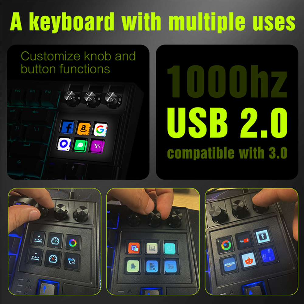 MRSVI K1 Pro AI Stream Deck Ga - Gaming Console Keyboard incelemesi ve fiyatı