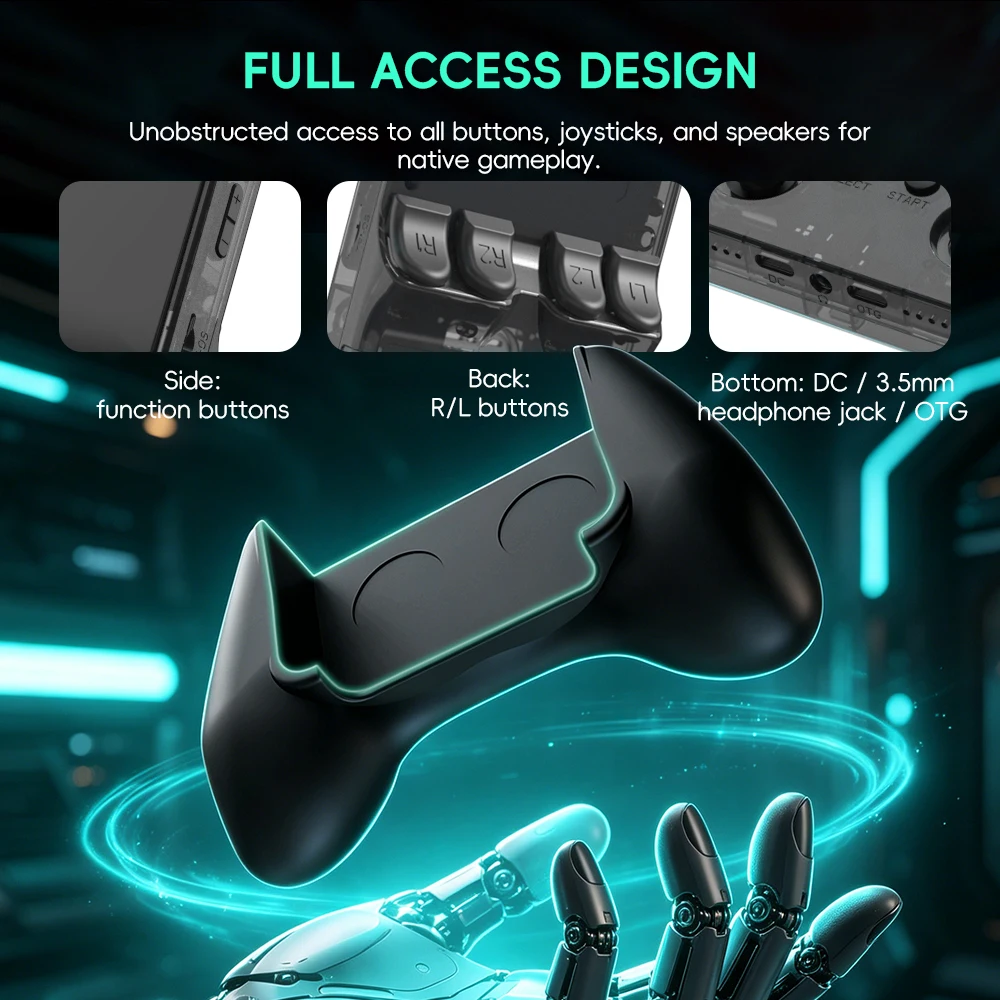 Data Frog R36S Game Grip Ergon - Gaming Console Retro Handheld incelemesi ve fiyatı