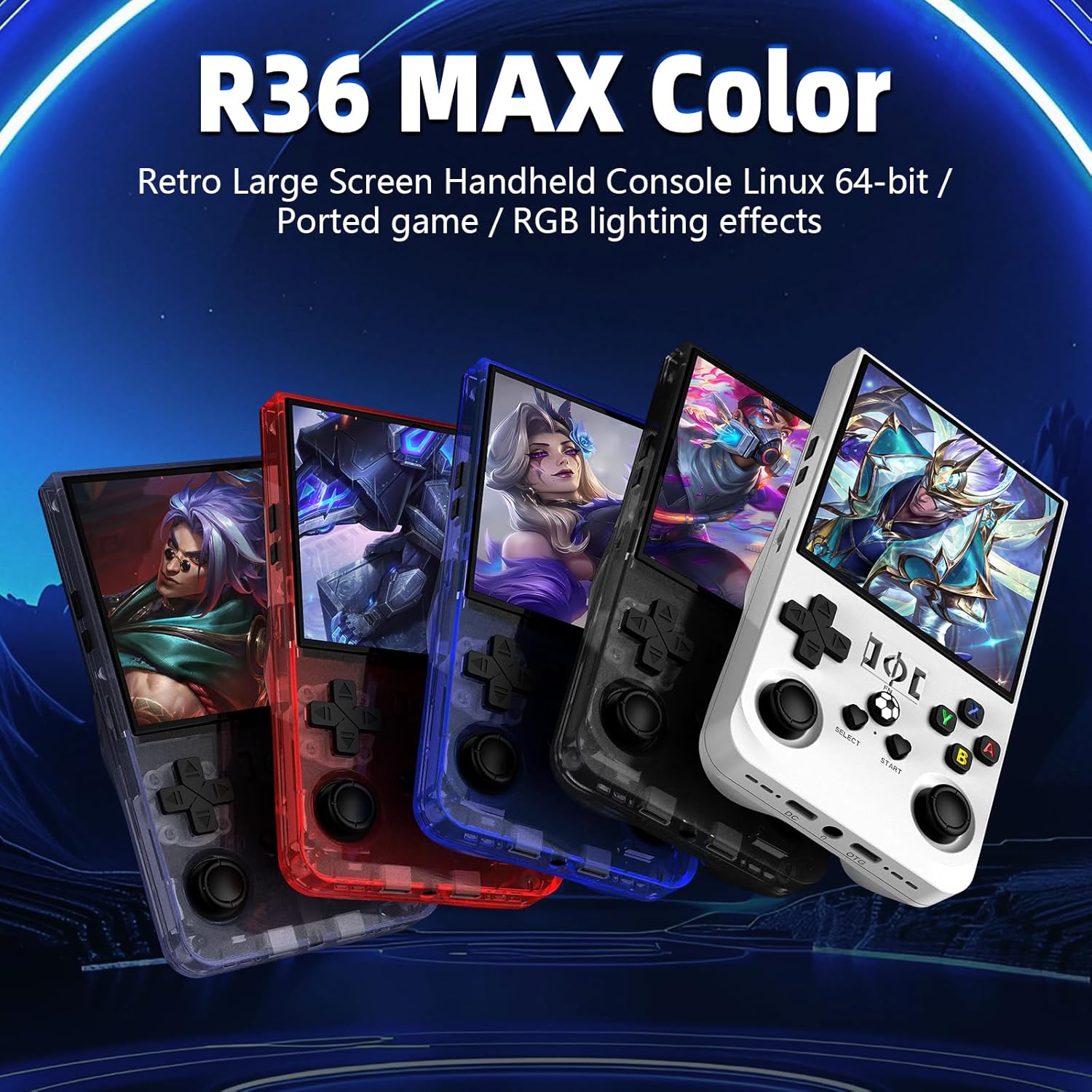 R36 Max Retro Video Game Conso - Gaming Console Handheld Android incelemesi ve fiyatı