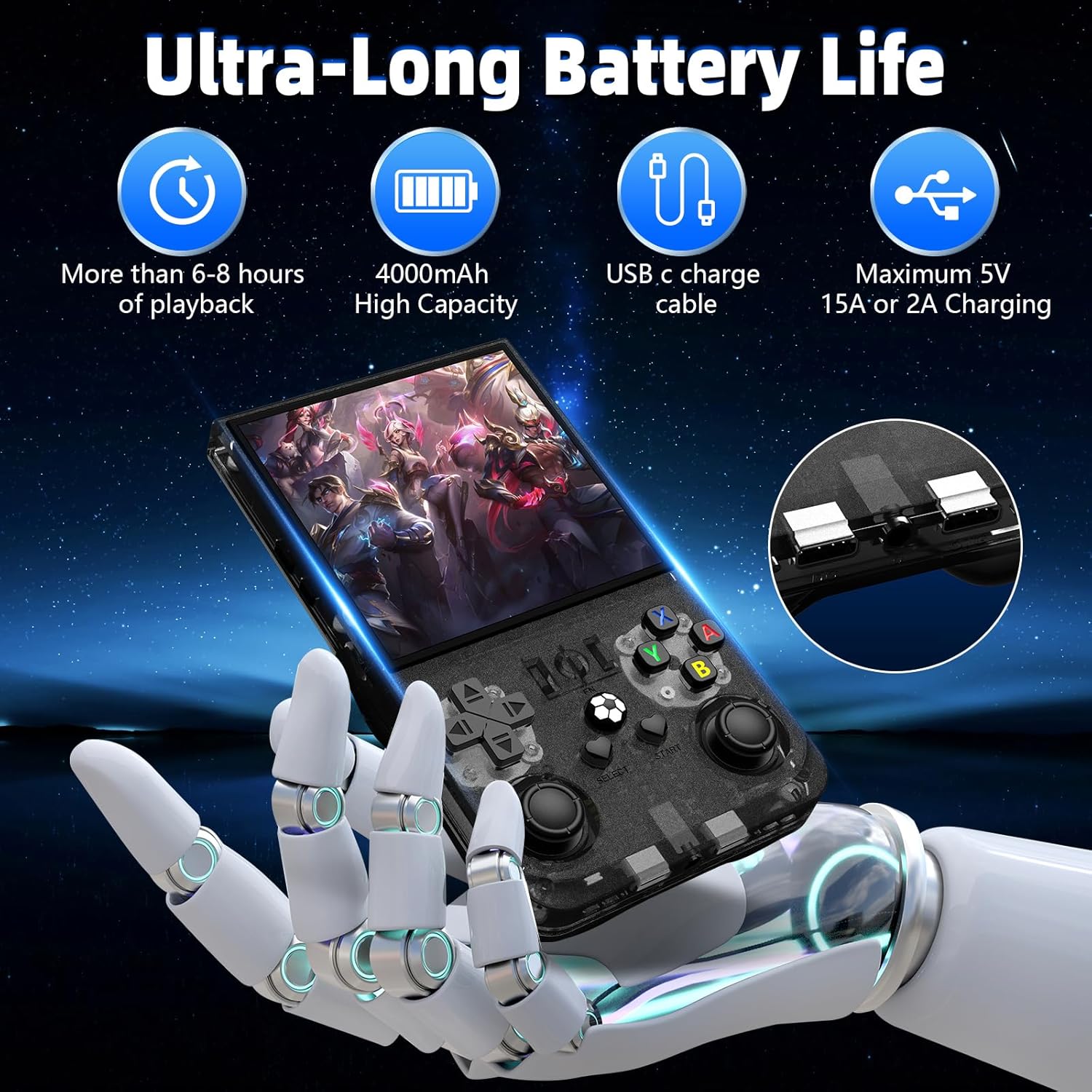 R36 Max Retro Video Game Conso - Gaming Console Handheld Android incelemesi ve fiyatı