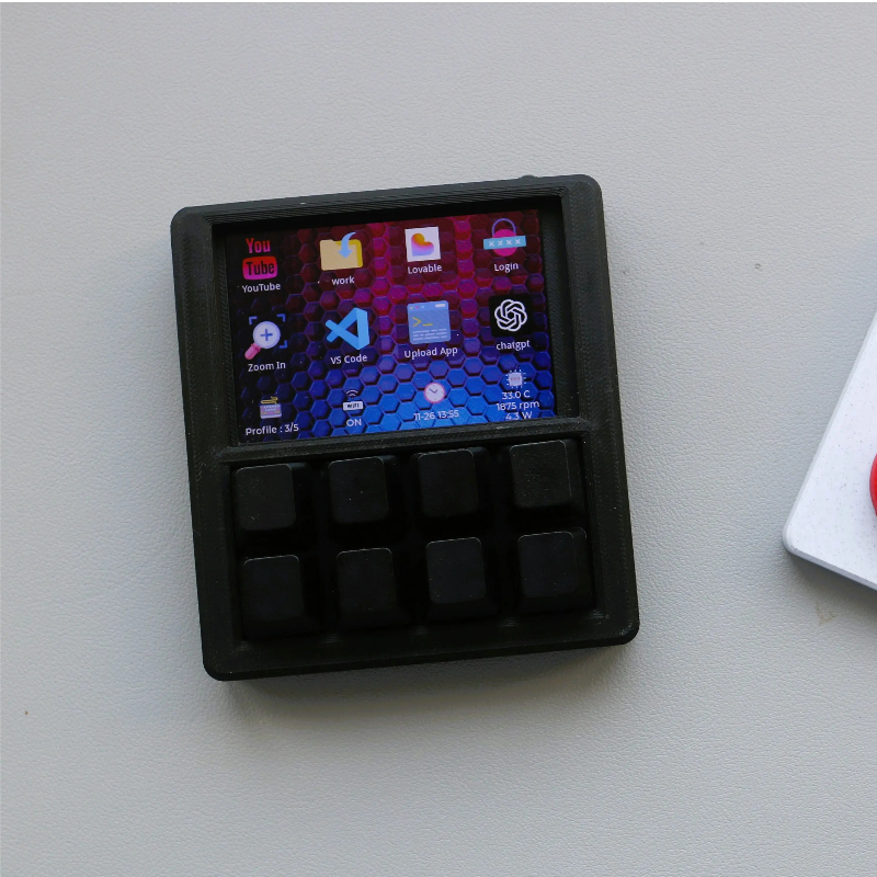 Wireless Knob/8keys Mini Keybo - Gaming Console Keyboard incelemesi ve fiyatı