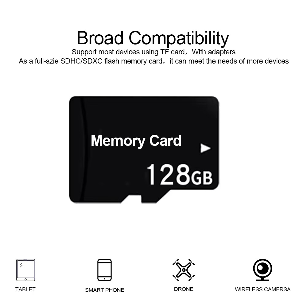 10PCS TF cards 128GB 32GB 64GB - Gaming Console Phone incelemesi ve fiyatı