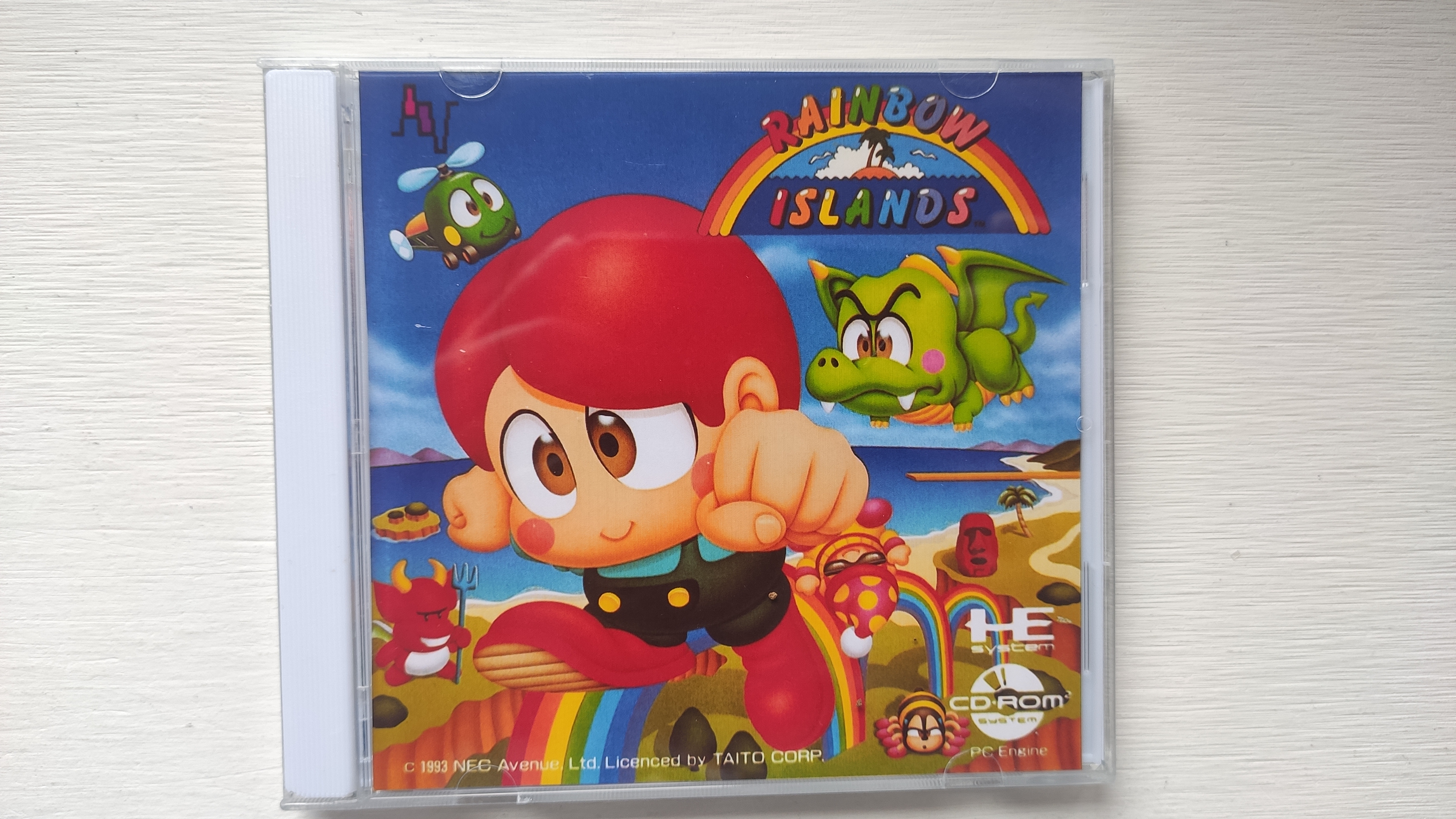 PC engine Copy Disc Game rainb - Gaming Console Vintage incelemesi ve fiyatı