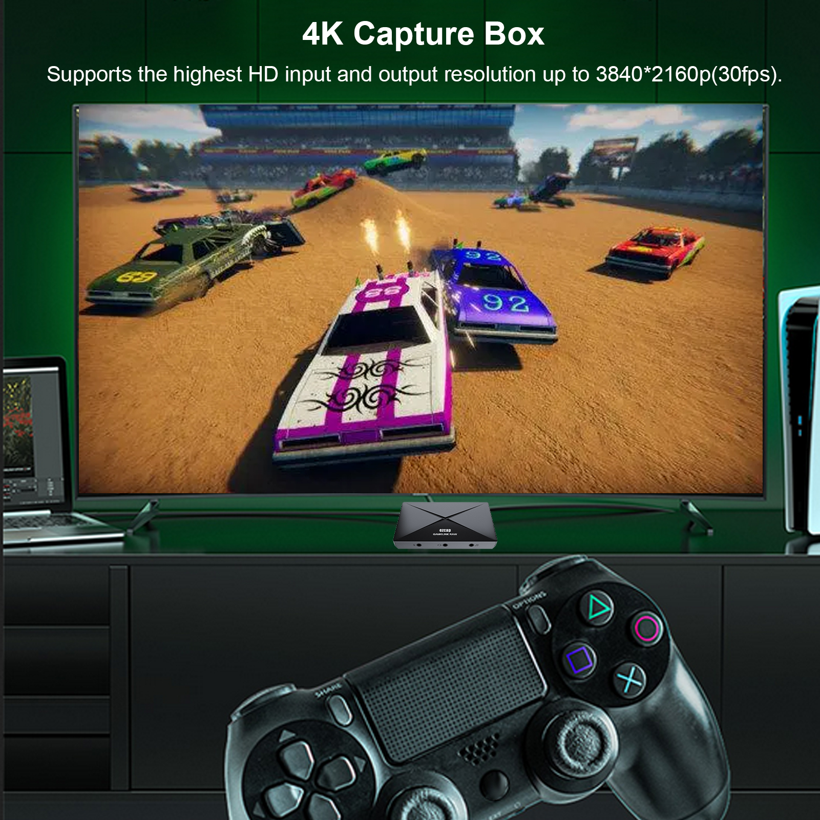 ezcap333 GAMELINK RAW 4K HD Vi - Pad Gaming Console incelemesi ve fiyatı