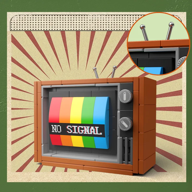 Retro DIY Building Blocks TV R - Gaming Console Free incelemesi ve fiyatı