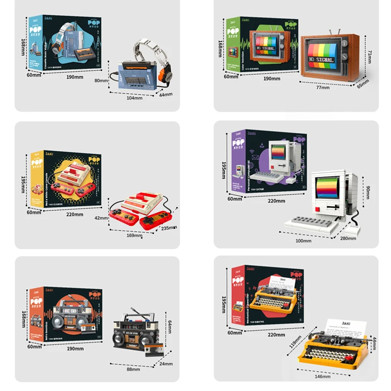 Retro DIY Building Blocks TV R - Gaming Console Free incelemesi ve fiyatı