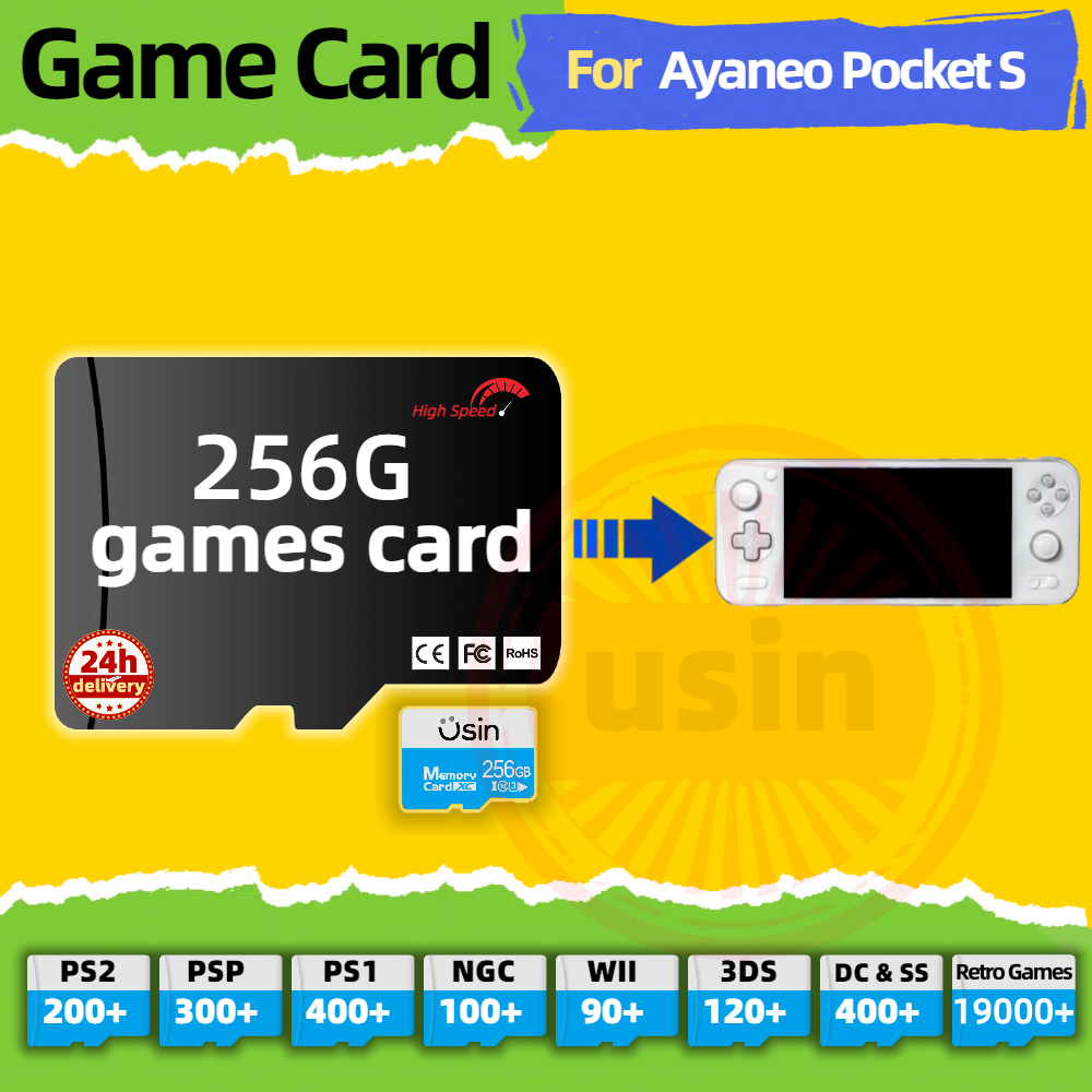 Game Card For Ayaneo Pocket S  - Gaming Console Handheld Android incelemesi ve fiyatı