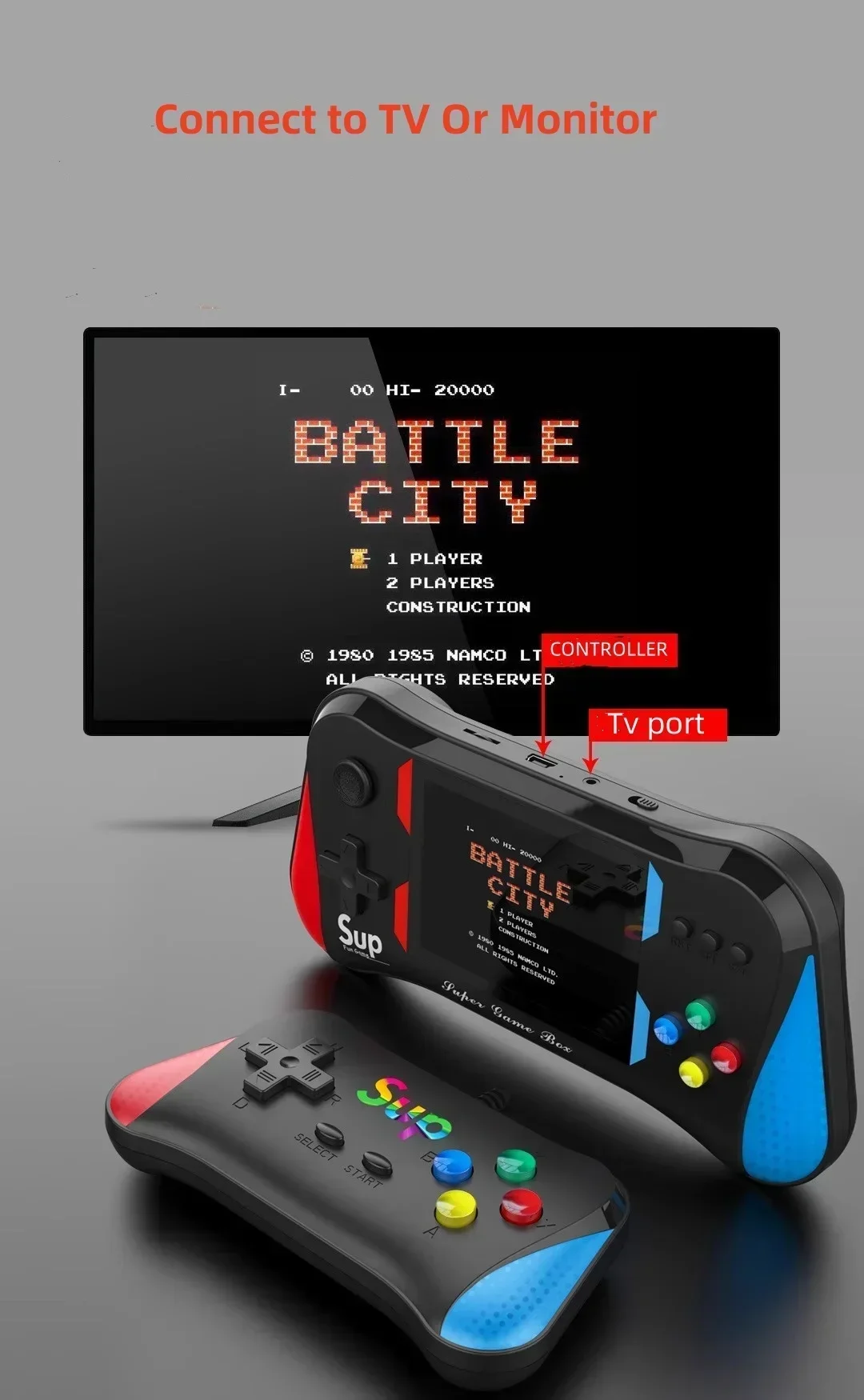 Children's Game Console Palm R - Gaming Console Vintage incelemesi ve fiyatı