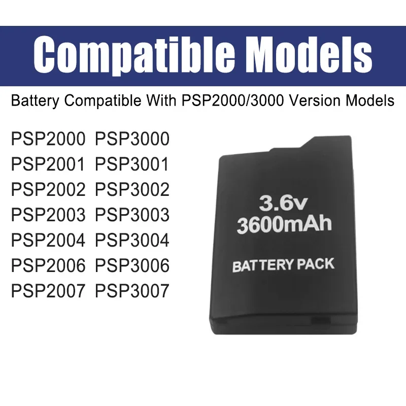 New 3.6V 3600mAh Built-in Batt - Gaming Console Psp incelemesi ve fiyatı