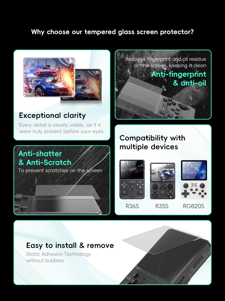 DATA FROG Tempered Glass Scree - Gaming Console Vintage incelemesi ve fiyatı