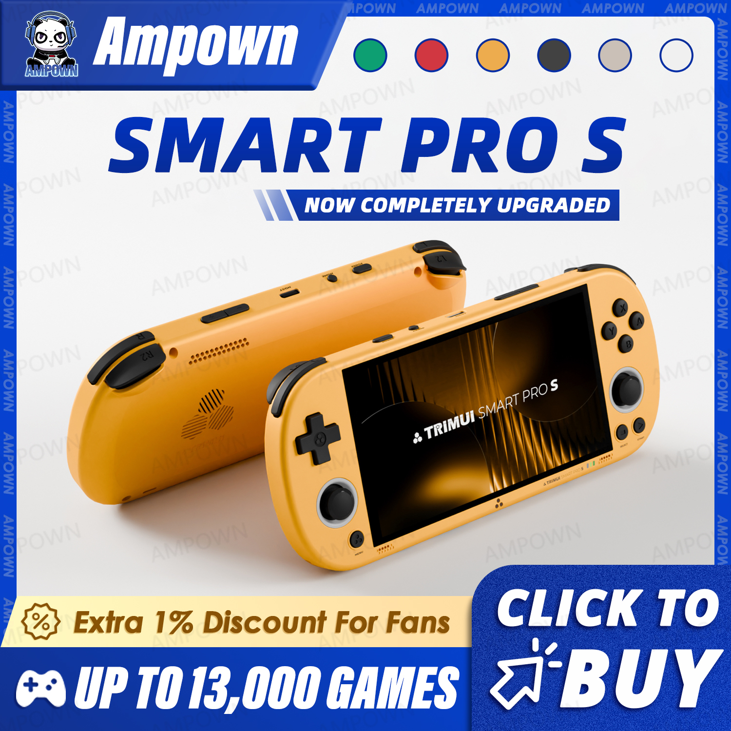 TRIMUI SMART PRO S Handheld Ga - Gaming Console Handheld Android incelemesi ve fiyatı