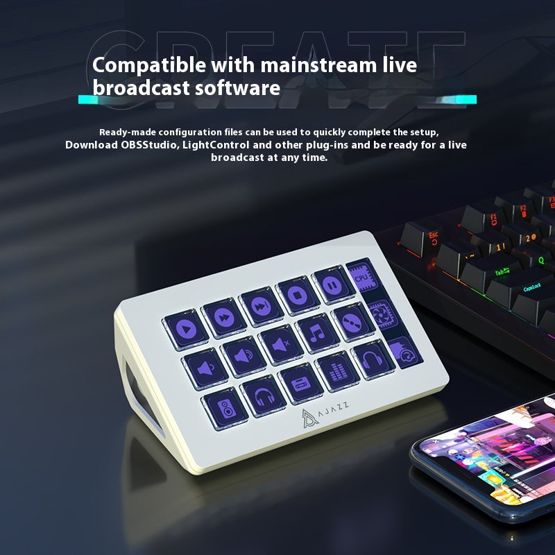 Ajazz AKP153/AKP03 Customized  - Gaming Console Keyboard incelemesi ve fiyatı